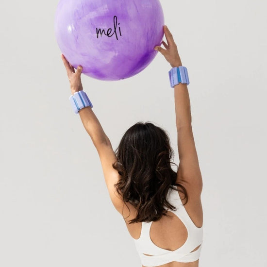 55 cm Pilates Topu - Mor