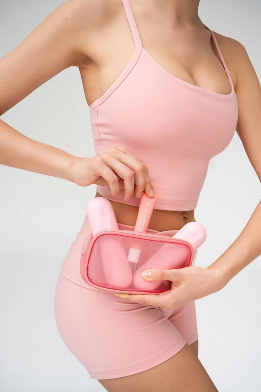 1KG Dumbell - Pembe