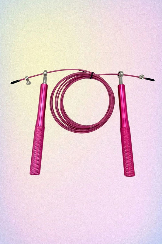 Metal Atlama İpi - Pembe