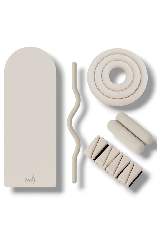 Join Meli Circle Ağırlık Seti -Krem