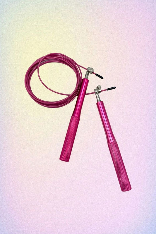 Metal Atlama İpi - Pembe