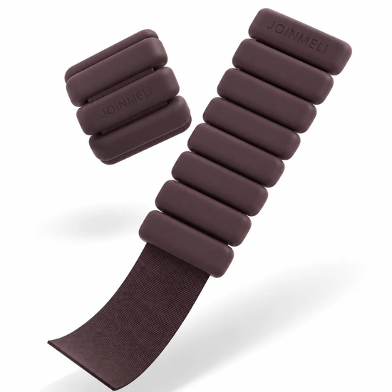 JOINMELI 2 x 1 kg bilek ağırlığı Bordo