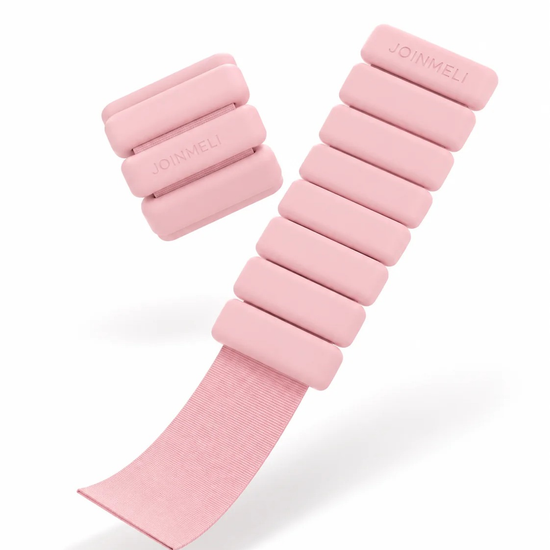 JOINMELI 2 x 1 kg bilek ağırlığı Pembe
