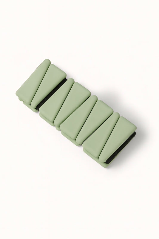 2 x 0,5 KG Üçgen Model Bilek Ağırlığı -Haki