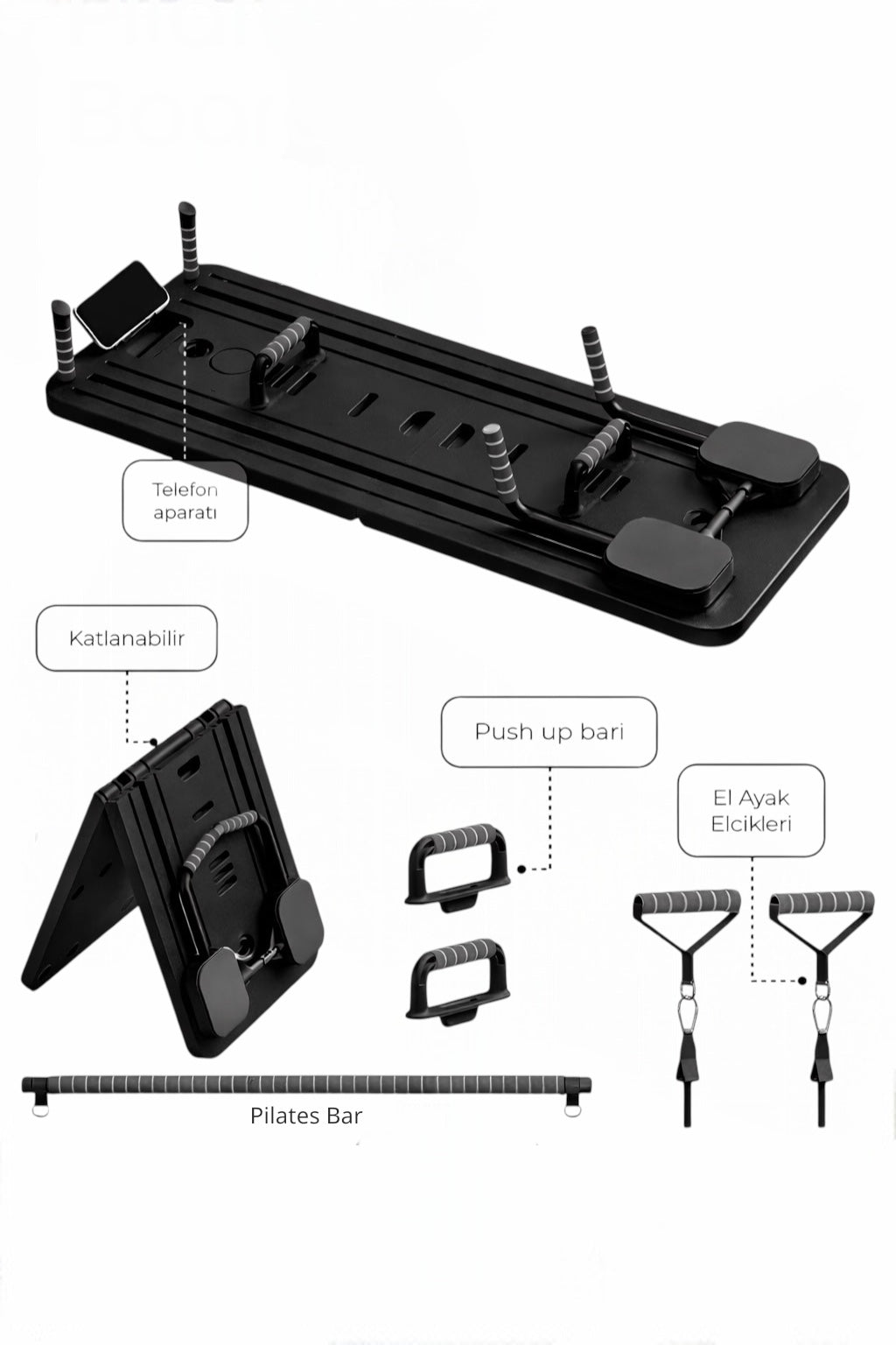 Pilates Board - Siyah