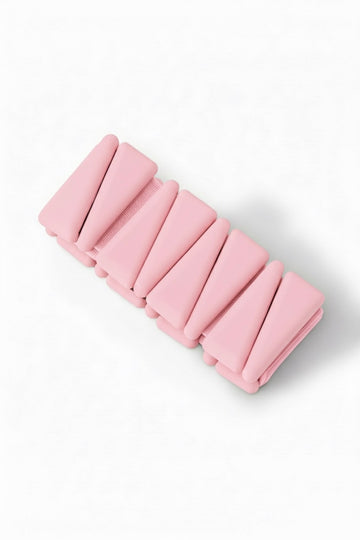 2 x 0,5 KG Üçgen Model Bilek Ağırlığı -Pembe