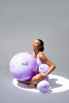 55 cm Pilates Topu - Mor