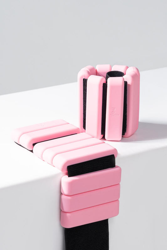 2 x 1 KG El Ayak Bilek Ağırlığı - Pembe