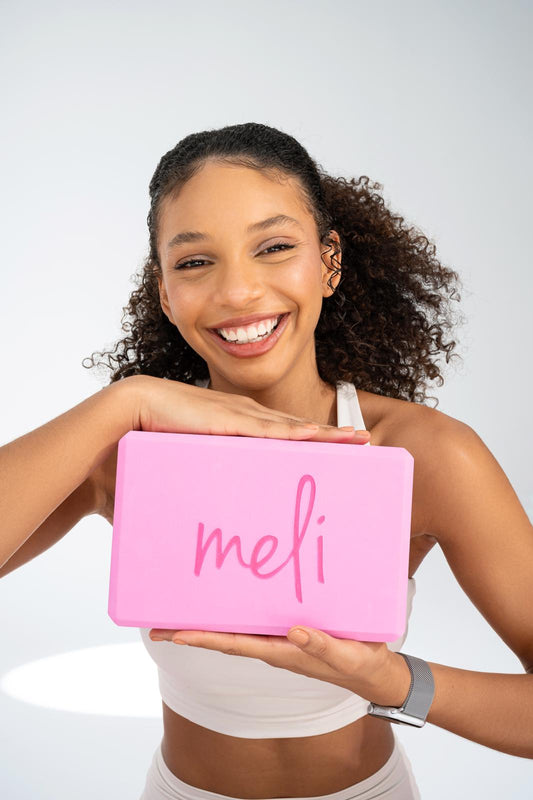 Meli Yoga Blok - Yoga Köpüğü - Pembe