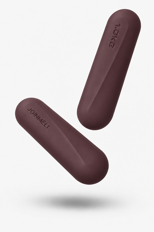 JOINMELI 2 x 1 kg dambıl Bordo